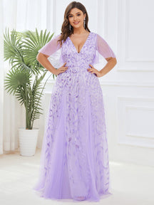 Top Picks Lilac & Lavender Bridesmaid Gowns #style_EE00736LV