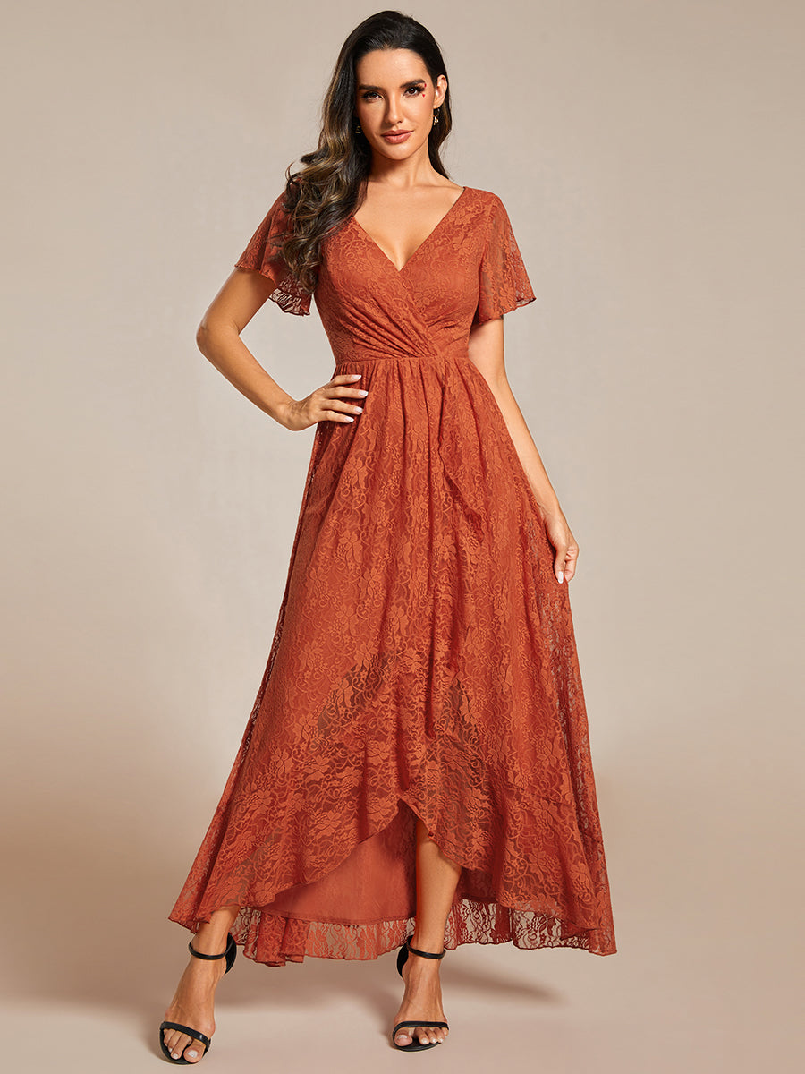 Les meilleurs choix de robes de soirée orange brûlé #Style_EE01489