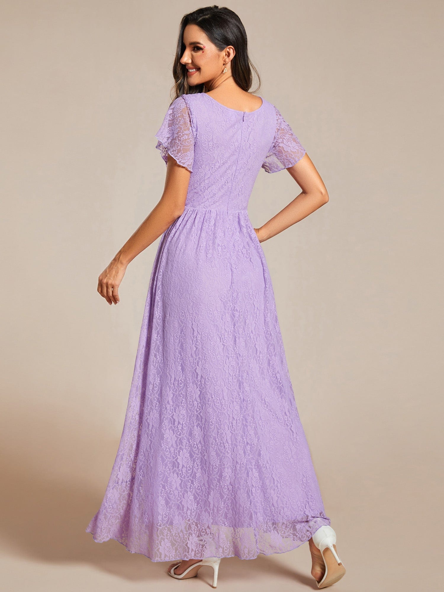 Top Picks Lilac & Lavender Bridesmaid Gowns #style_EE01489LV