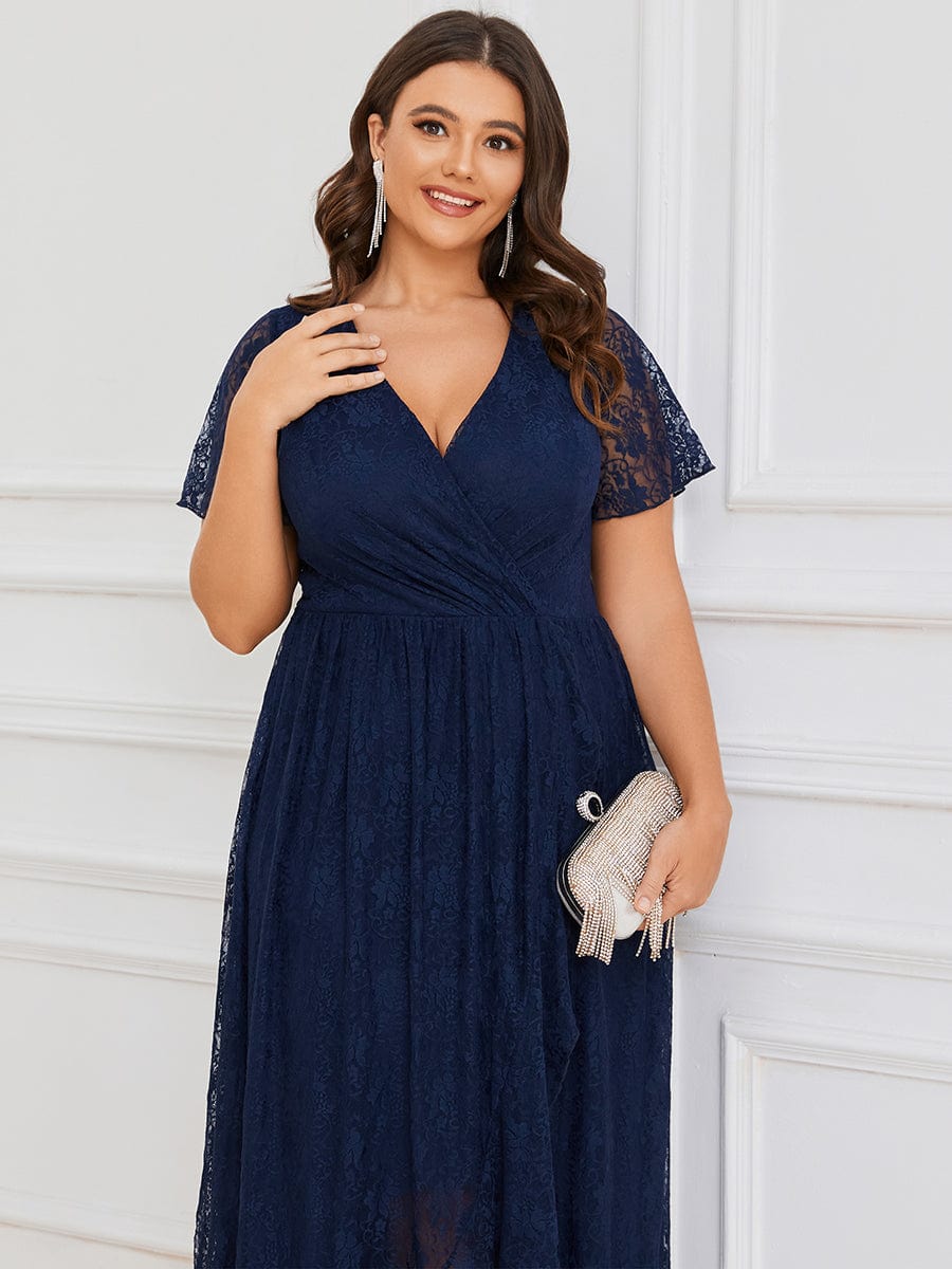 Navy Blue Bridesmaid Dresses #style_EE01489NB