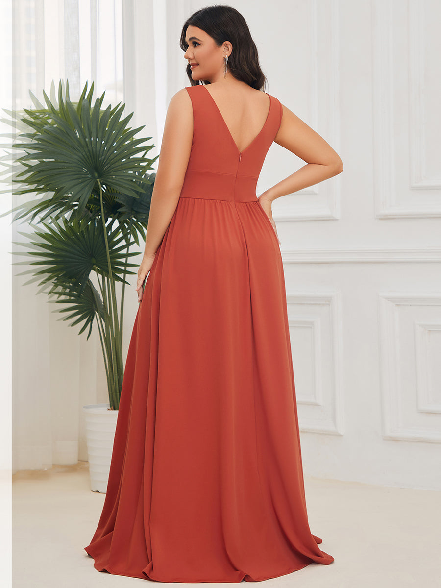 Les meilleurs choix de robes de soirée orange brûlé #Style_EE0168B