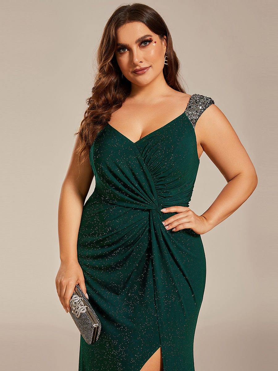 Top Picks Emerald Green Bridesmaid Dresses #style_EE01888DG