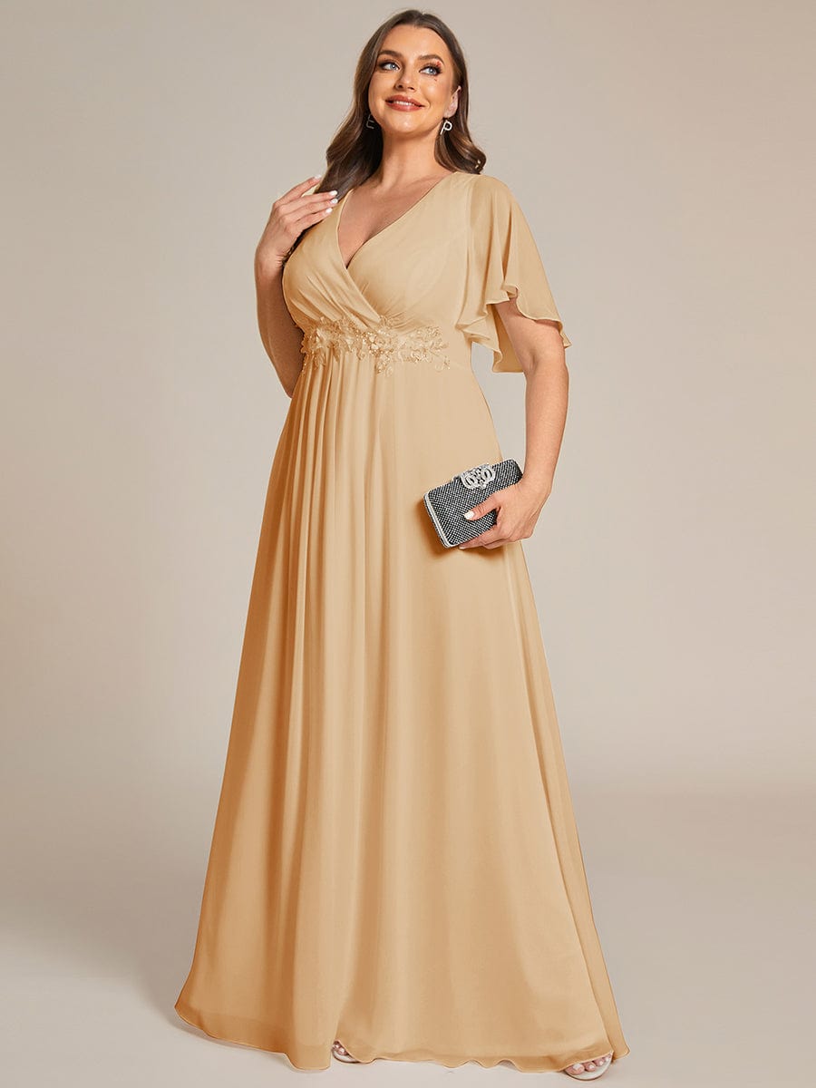 Top Picks Champagne Bridesmaid Gowns #style_EE01960CH