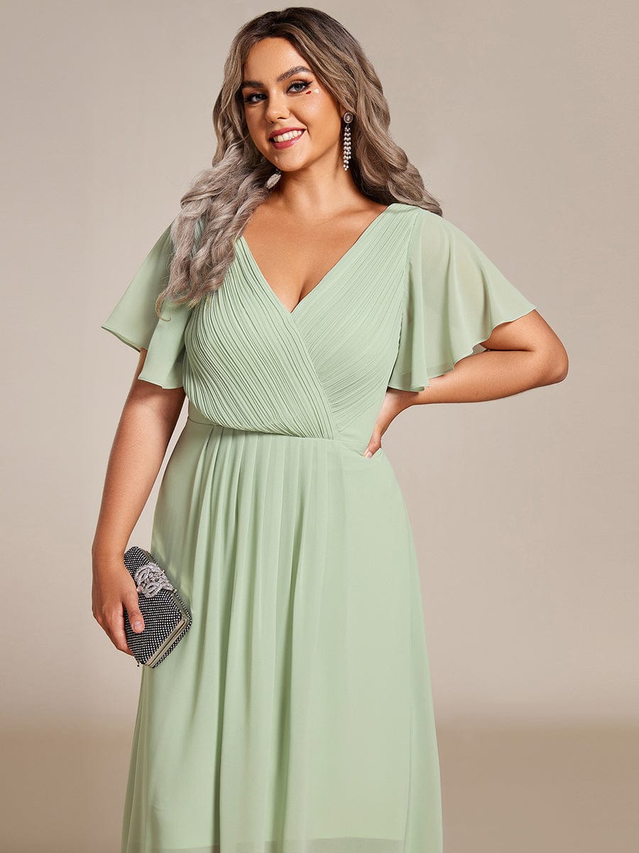 Sage Green Bridesmaid Dresses #style_EG01923MG