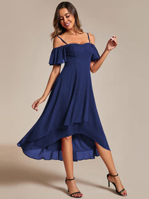 Navy Blue Bridesmaid Dresses #style_EG02103NB