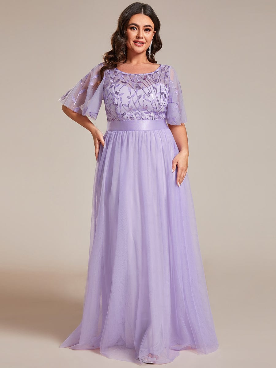 Top Picks Lilac & Lavender Bridesmaid Gowns #style_EP00904LV