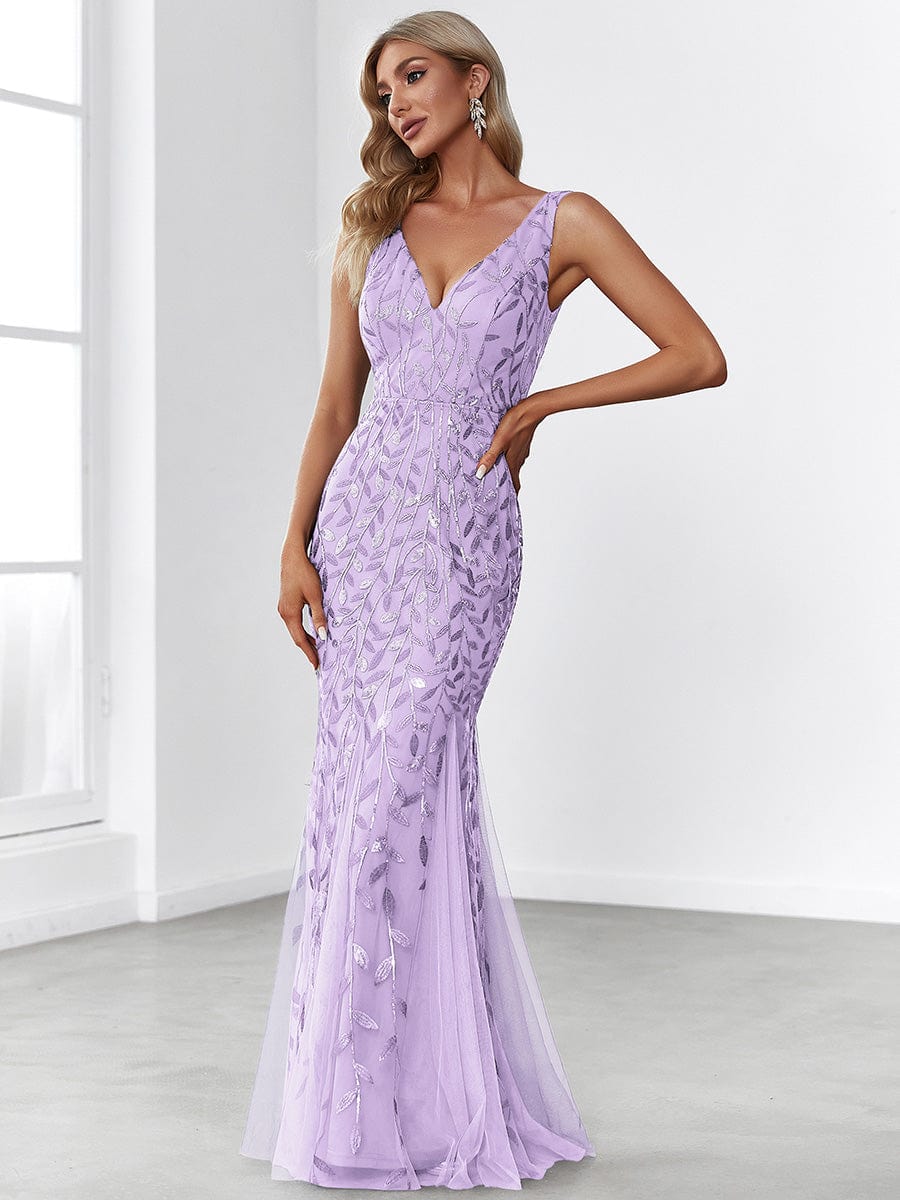 Top Picks Lilac & Lavender Bridesmaid Gowns #style_EP07886LV