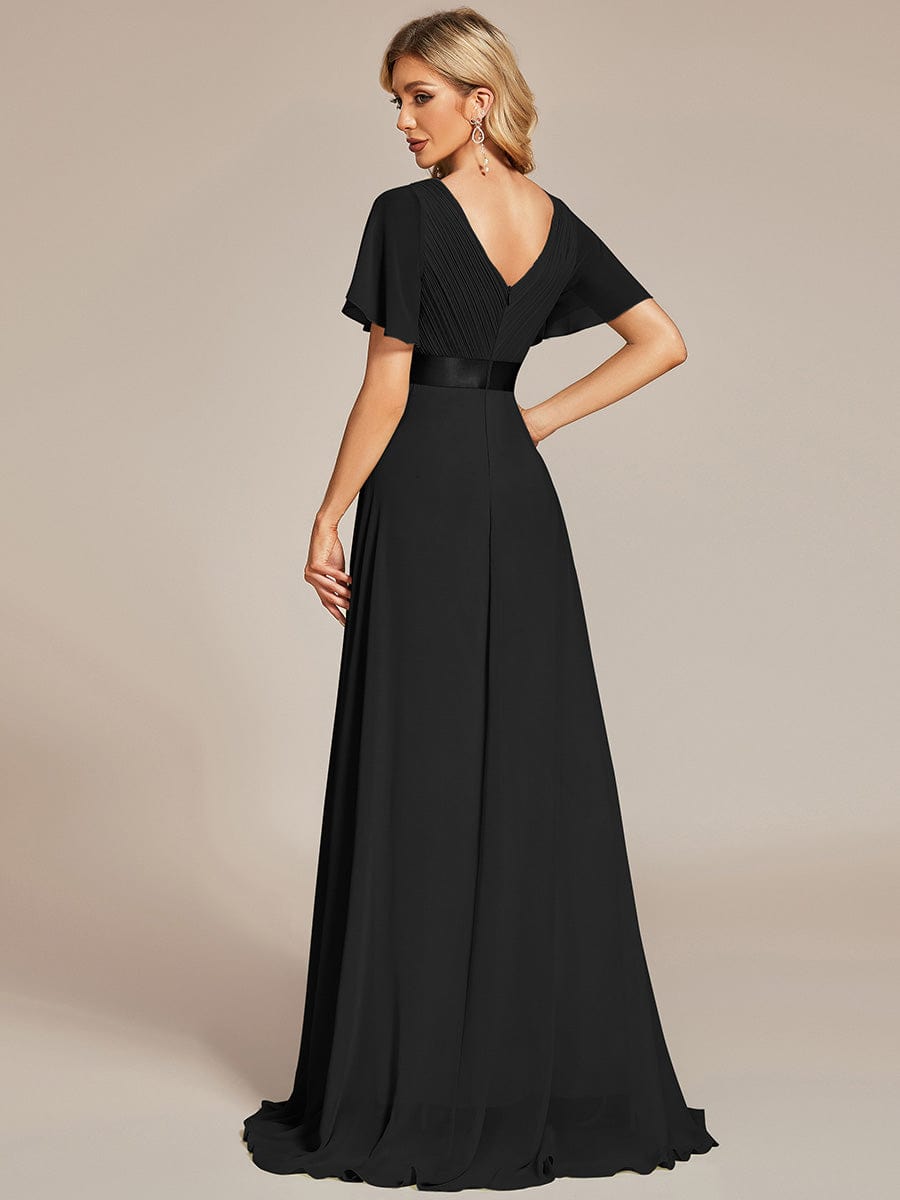 black bridesmaid dresses #style_EP09890BK