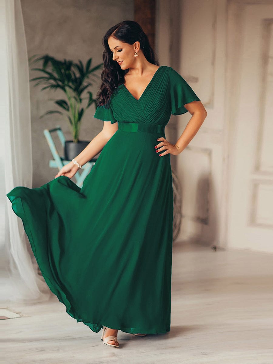 Top Picks Emerald Green Bridesmaid Dresses #style_EP09890DG