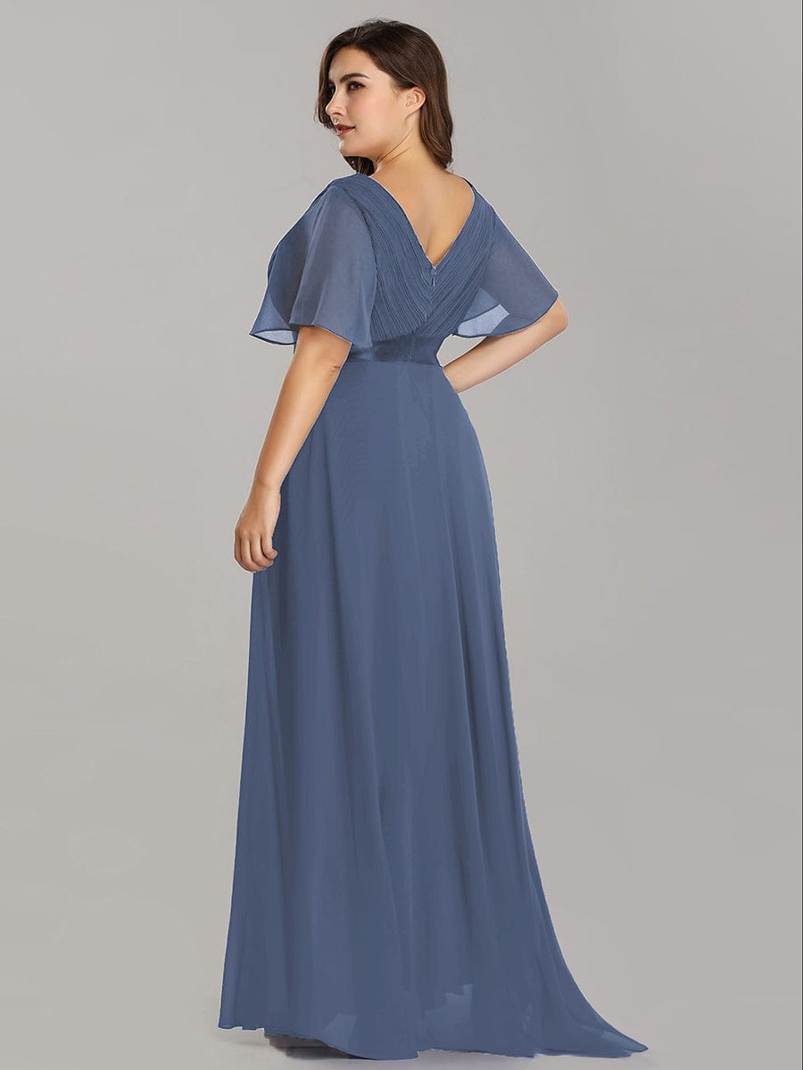 Blue Bridesmaid Dresses #style_EP09890DN