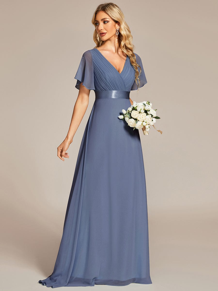 Blue Bridesmaid Dresses #style_EP09890DN