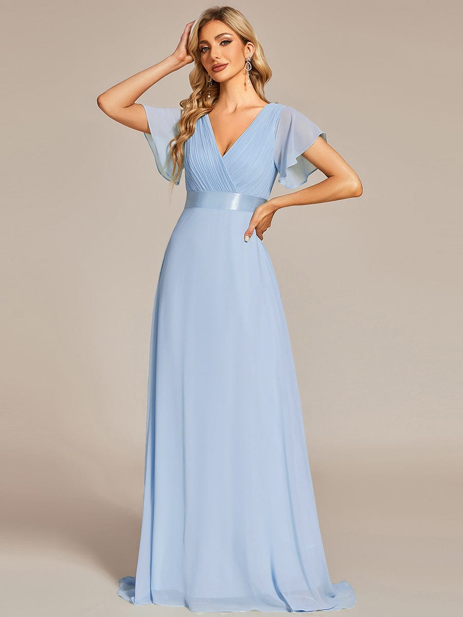 Blue Bridesmaid Dresses #style_EP09890IB