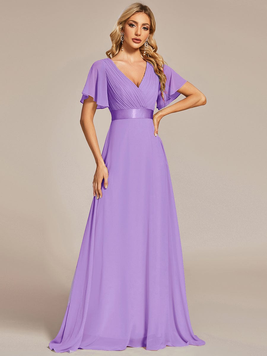 Top Picks Lilac & Lavender Bridesmaid Gowns #style_EP09890LV