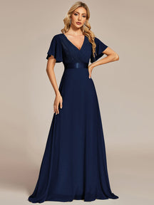 Navy Blue Bridesmaid Dresses #style_EP09890NB