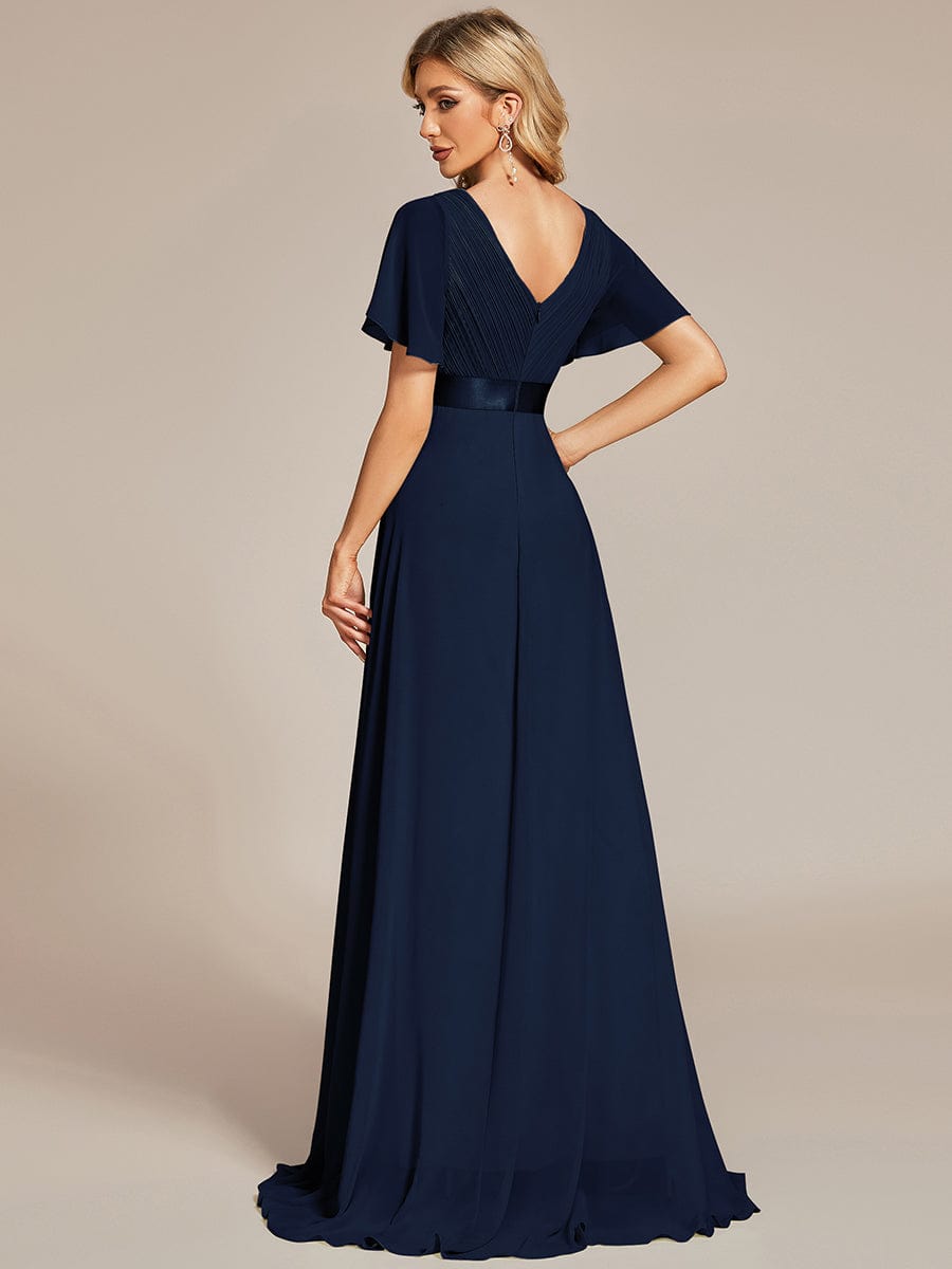 Navy Blue Bridesmaid Dresses #style_EP09890NB