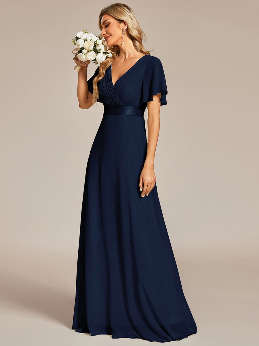 Navy Blue Bridesmaid Dresses #style_EP09890NB