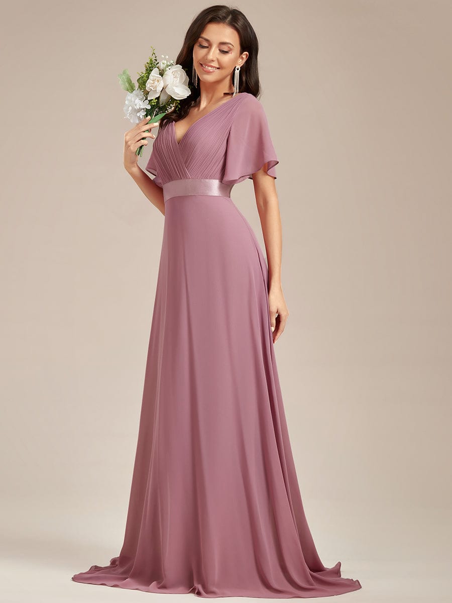 Purple Orchid Bridesmaid Dresses #style_EP09890OD