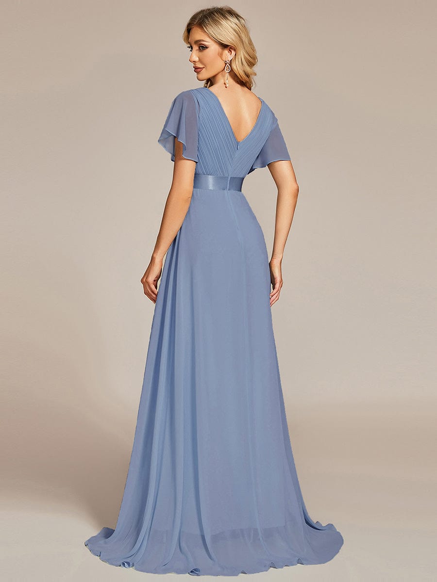 Blue Bridesmaid Dresses #style_EP09890SL