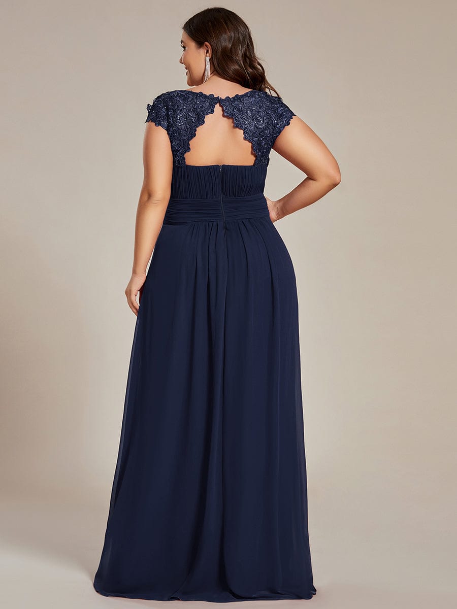 Navy Blue Bridesmaid Dresses #style_EP09996NB