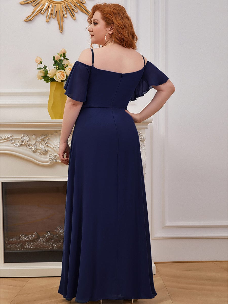 Blue Bridesmaid Dresses #style_ES00237NB