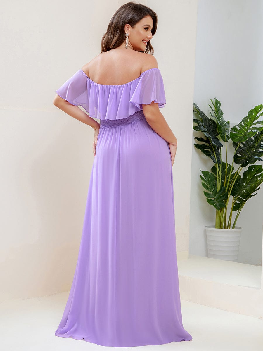 Top Picks Lilac & Lavender Bridesmaid Gowns #style_ES00969LV