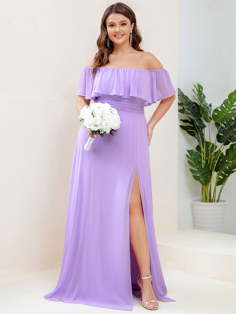 Top Picks Lilac & Lavender Bridesmaid Gowns #style_ES00969LV