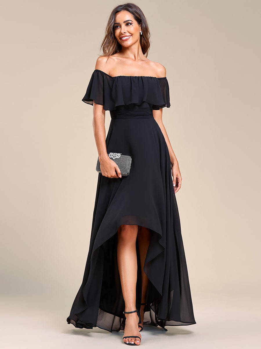 black bridesmaid dresses #style_ES01736BK