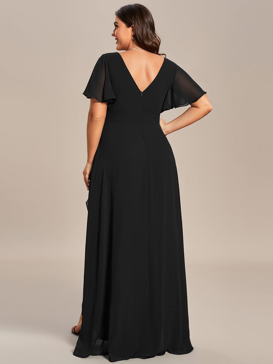 black bridesmaid dresses #style_ES01749BK