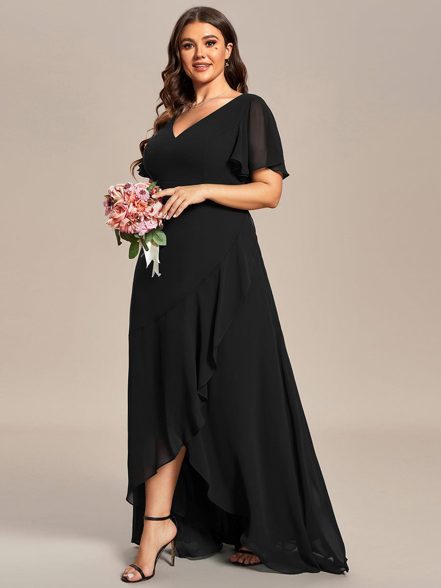 black bridesmaid dresses #style_ES01749BK