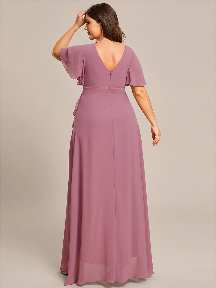 Purple Orchid Bridesmaid Dresses #style_ES01749OD