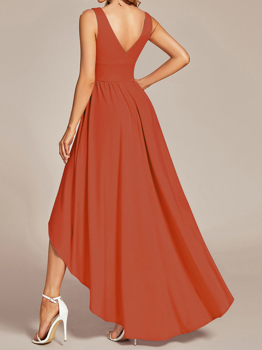 Les meilleurs choix de robes de soirée orange brûlé #Style_ES01750