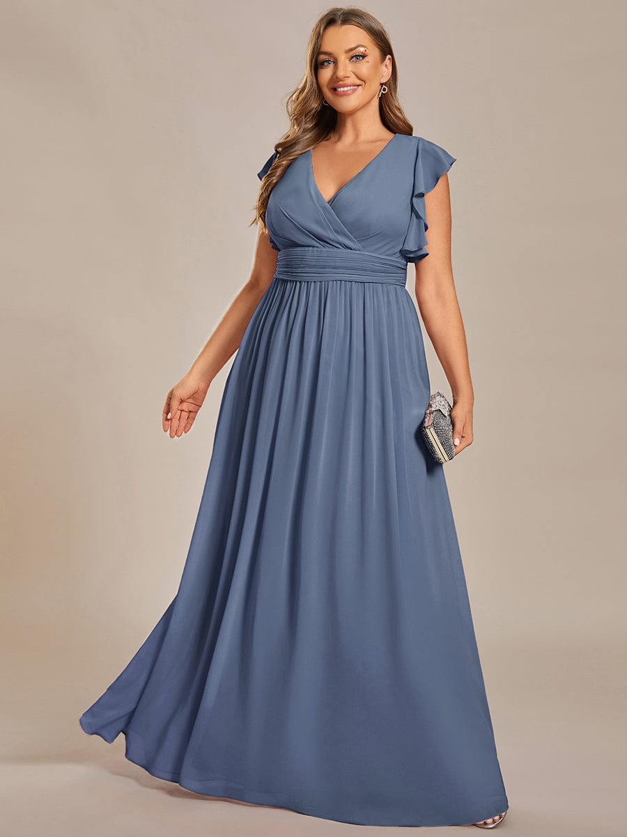 Blue Bridesmaid Dresses #style_ES01819DN