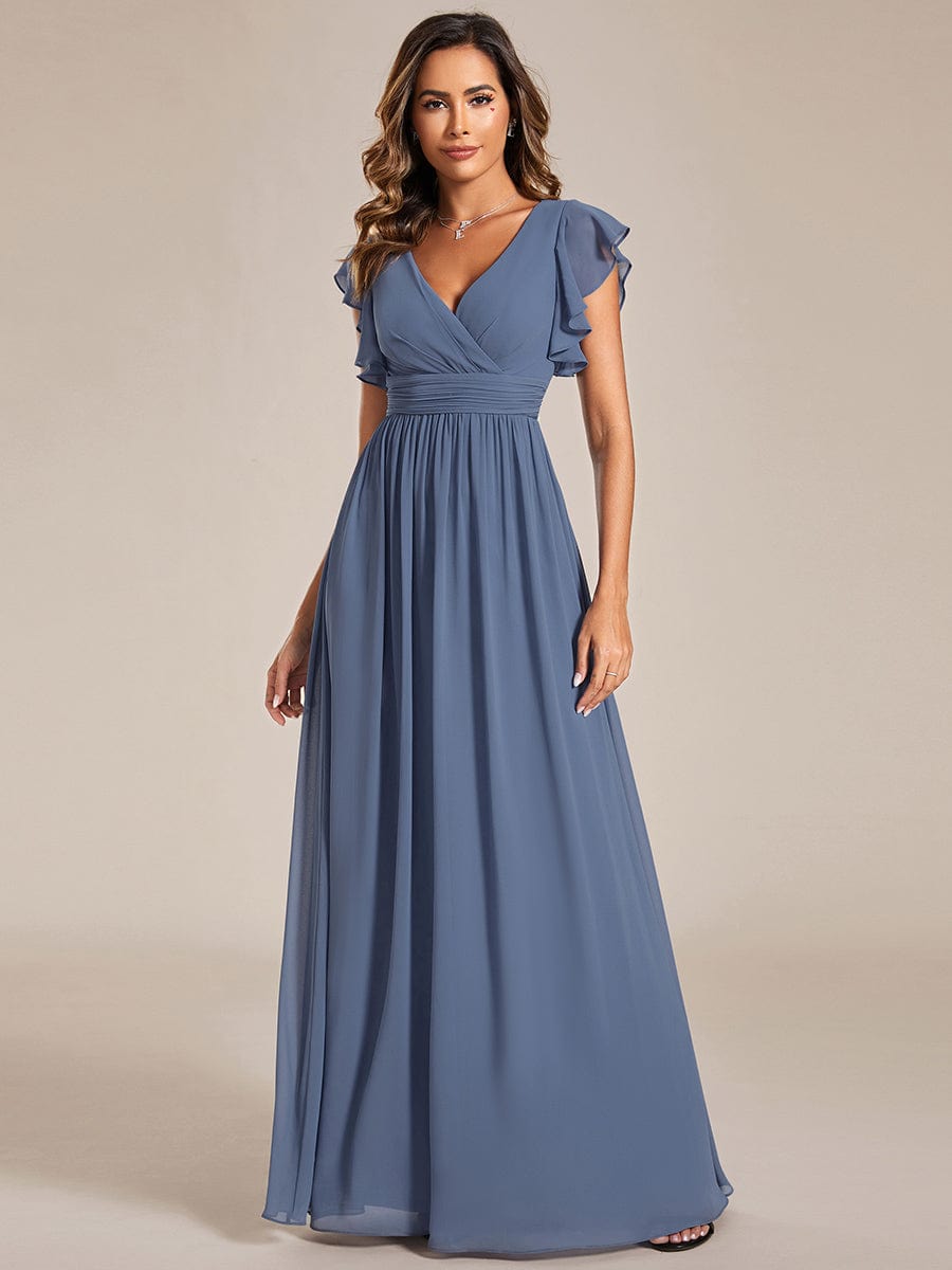 Blue Bridesmaid Dresses #style_ES01819DN