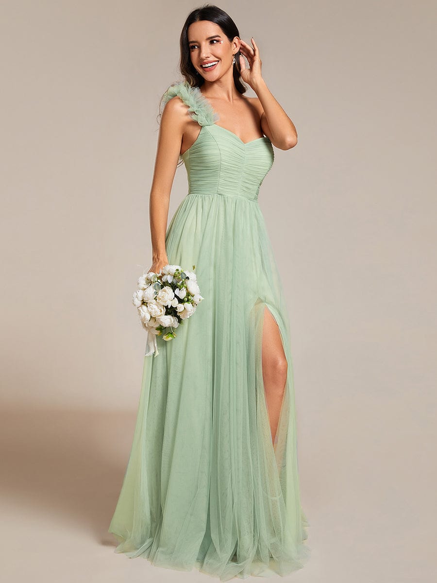 Sage Green Bridesmaid Dresses #style_ES01911MG