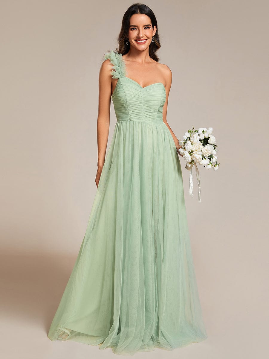 Sage Green Bridesmaid Dresses #style_ES01911MG