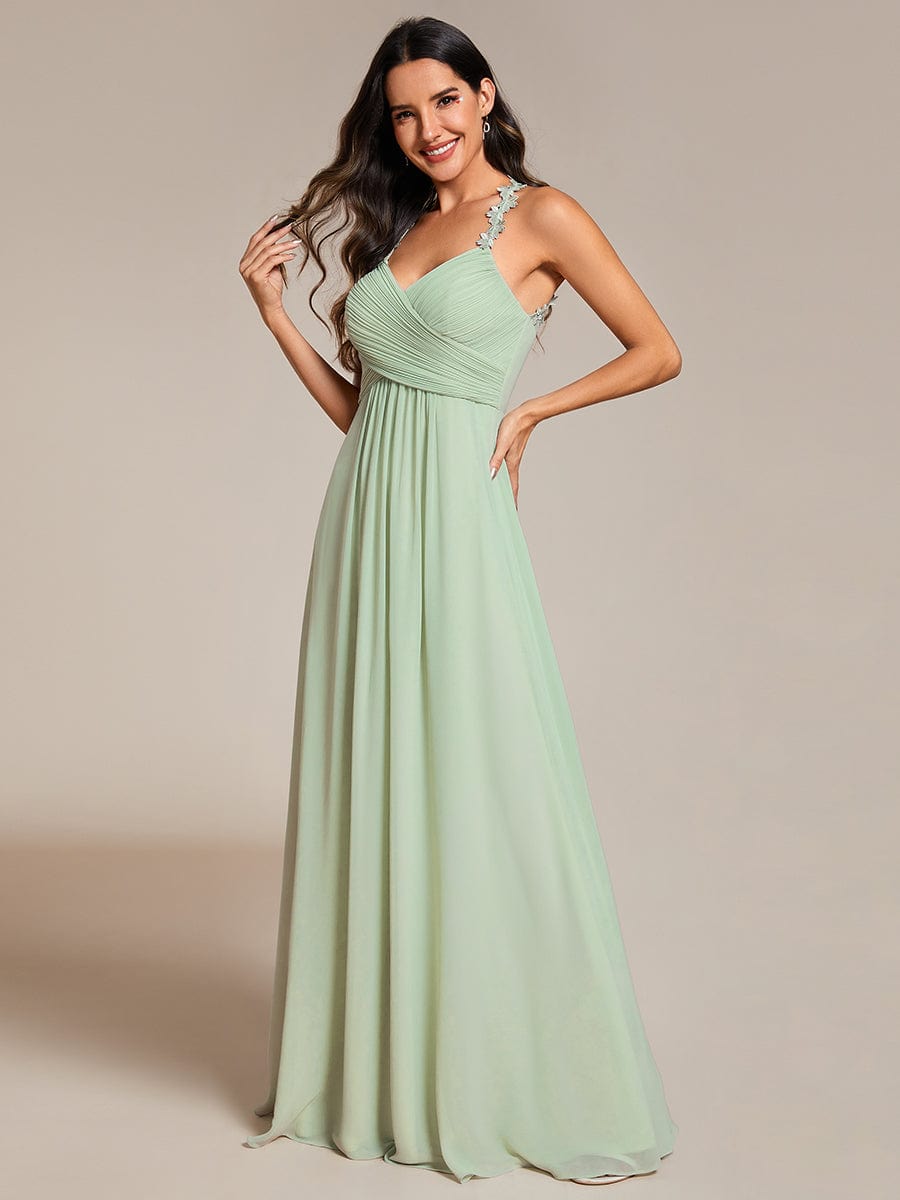 Sage Green Bridesmaid Dresses #style_ES02092MG