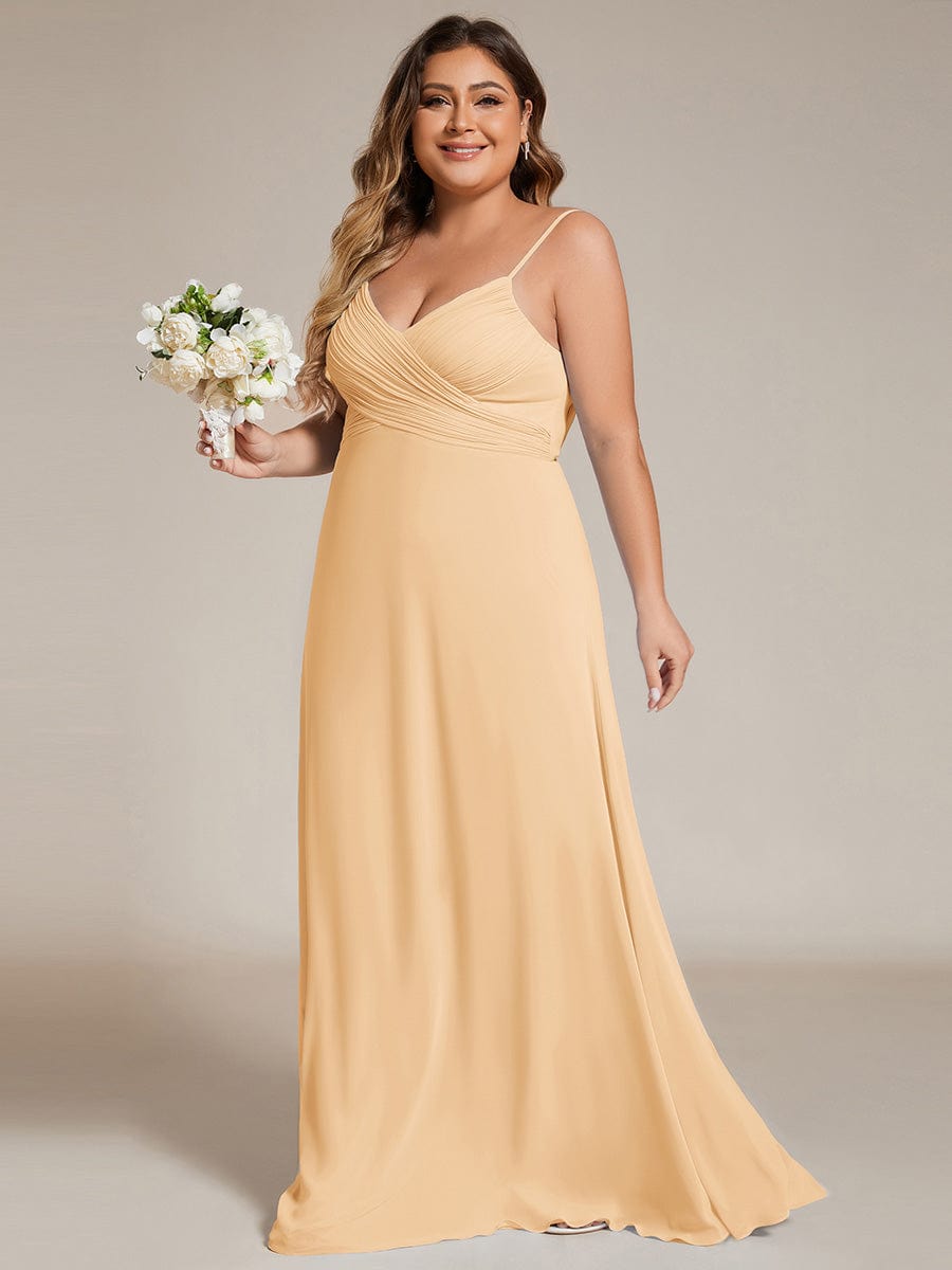 Top Picks Champagne Bridesmaid Gowns #style_ES80026CH