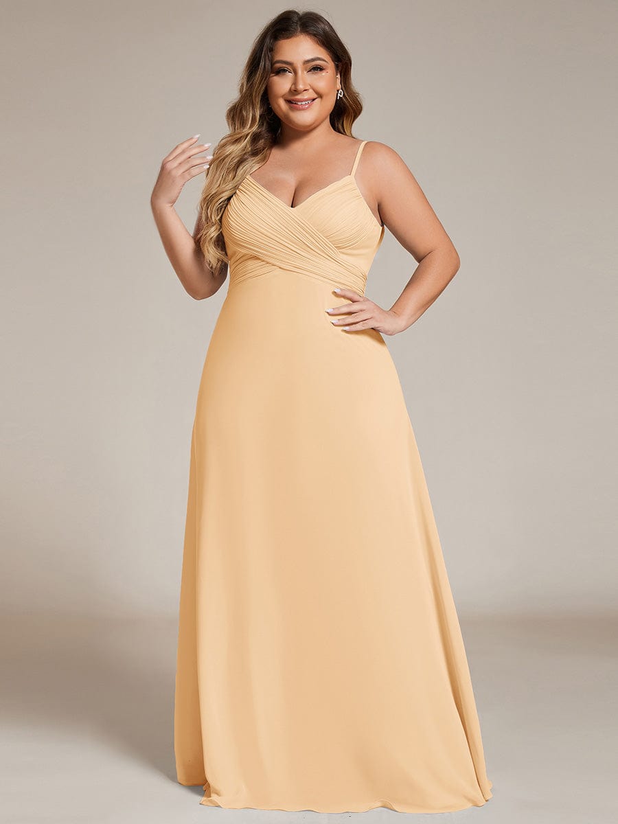 Top Picks Champagne Bridesmaid Gowns #style_ES80026CH