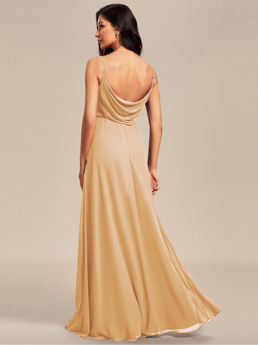 Top Picks Champagne Bridesmaid Gowns #style_ES80026CH