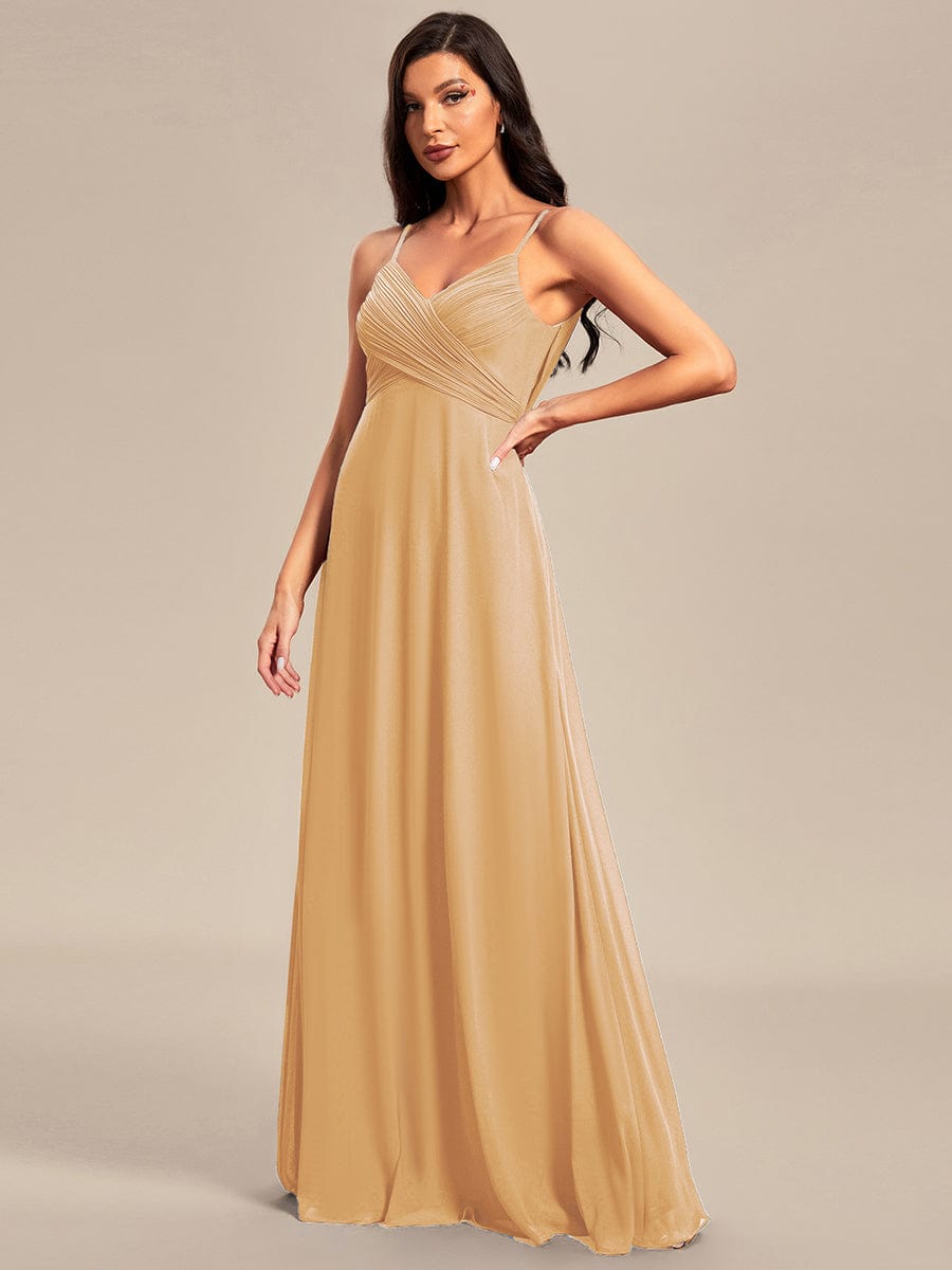 Top Picks Champagne Bridesmaid Gowns #style_ES80026CH