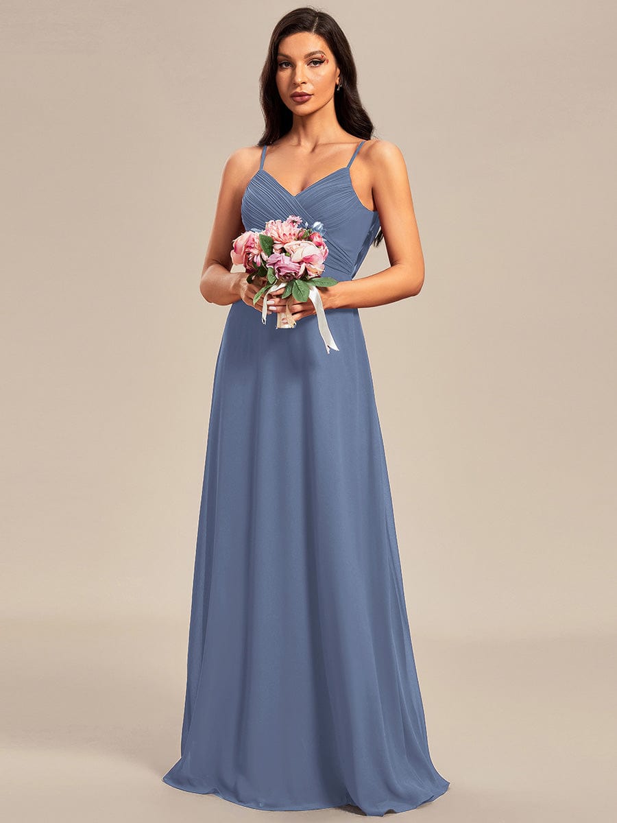 Blue Bridesmaid Dresses #style_ES80026DN