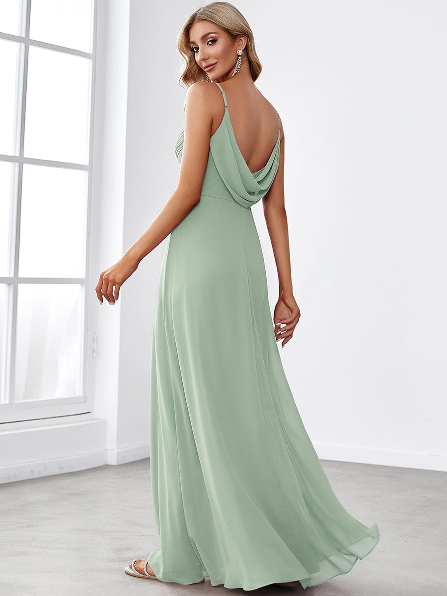 Sage Green Bridesmaid Dresses #style_ES80026MG