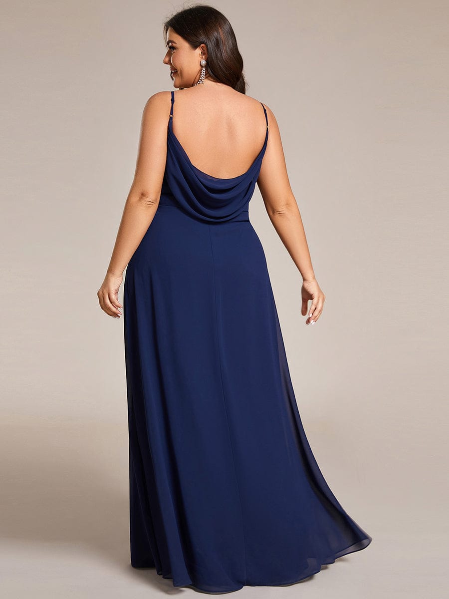 Navy Blue Bridesmaid Dresses #style_ES80026NB