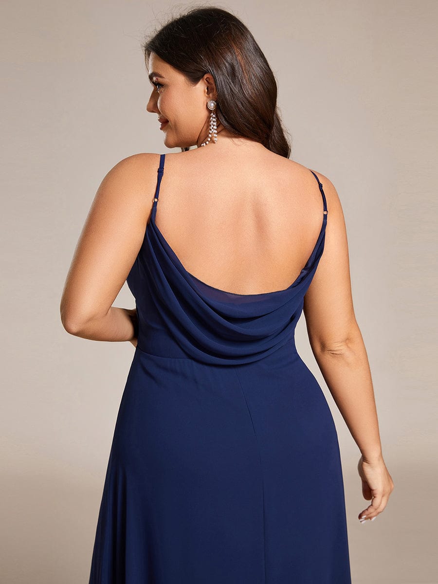 Navy Blue Bridesmaid Dresses #style_ES80026NB