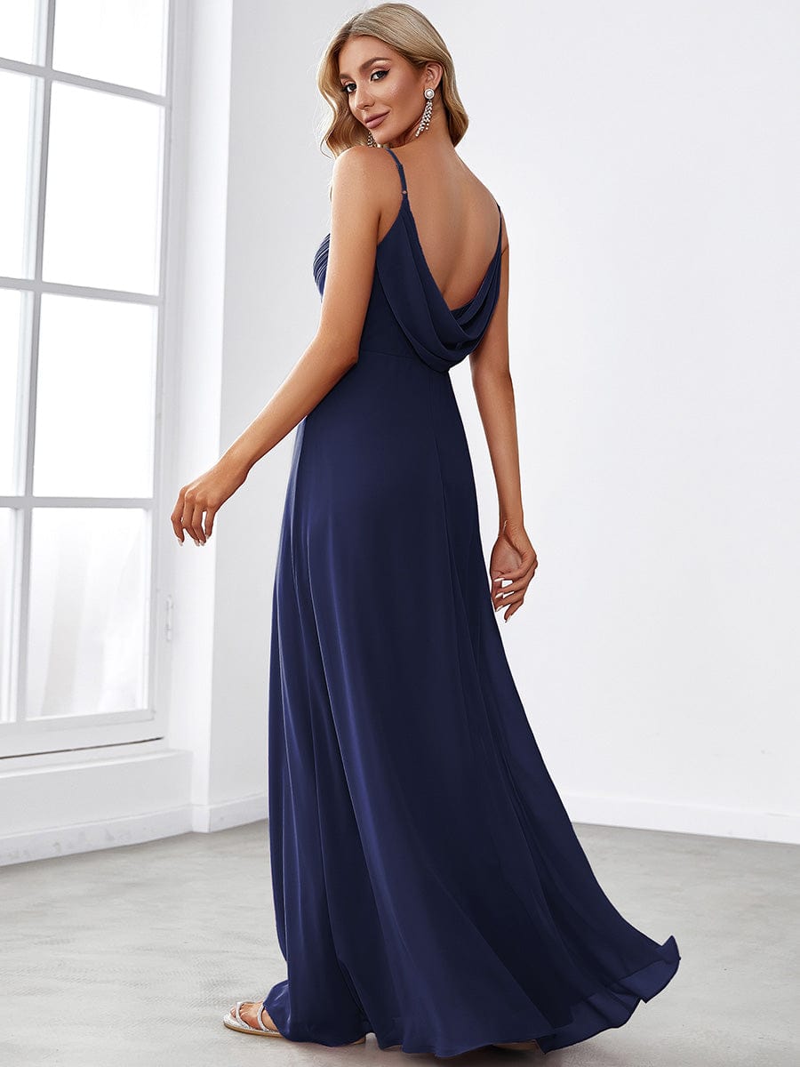 Blue Bridesmaid Dresses #style_ES80026NB