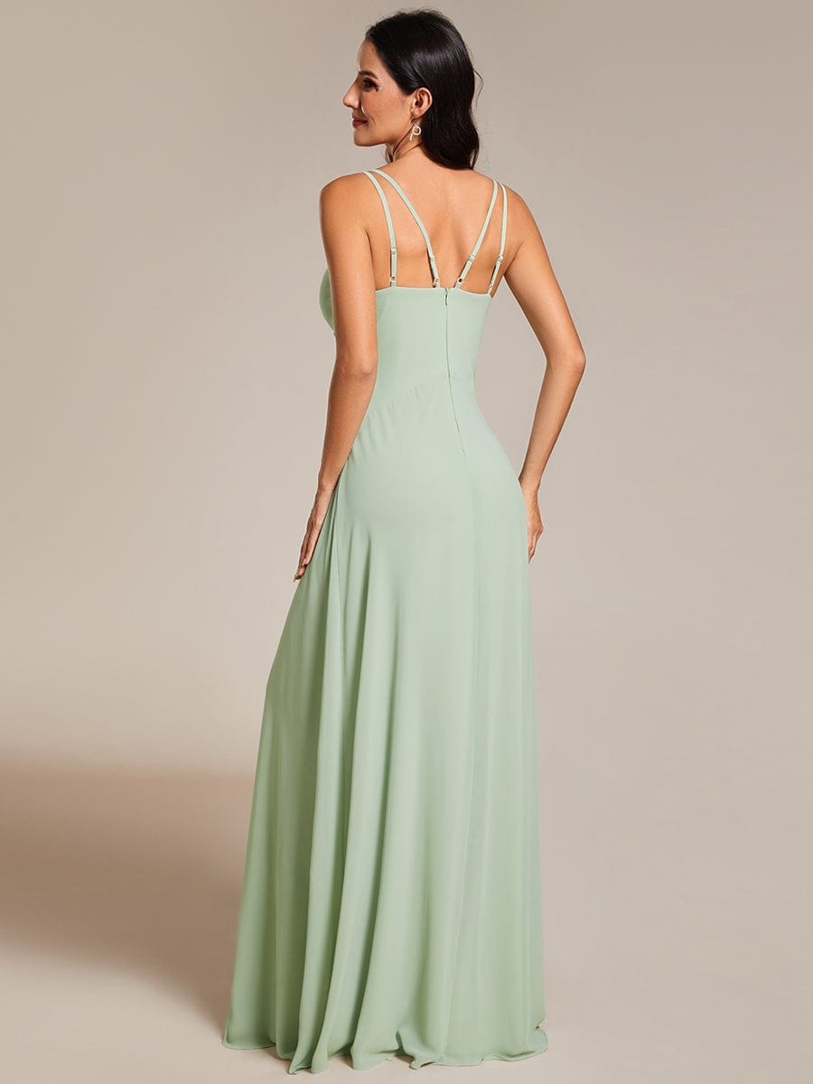 Sage Green Bridesmaid Dresses #style_ESS0021MG