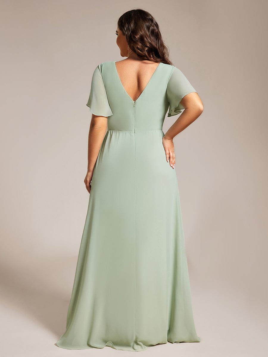 Sage Green Bridesmaid Dresses #style_ESS0050MG