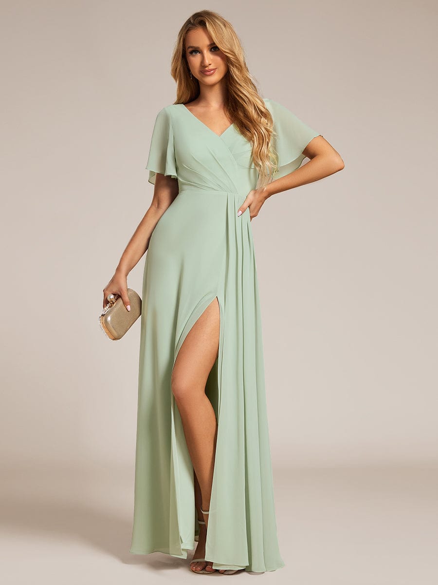 Sage Green Bridesmaid Dresses #style_ESS0050MG