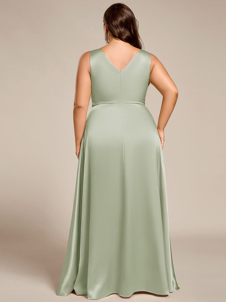 Sage Green Bridesmaid Dresses #style_ES02326MG