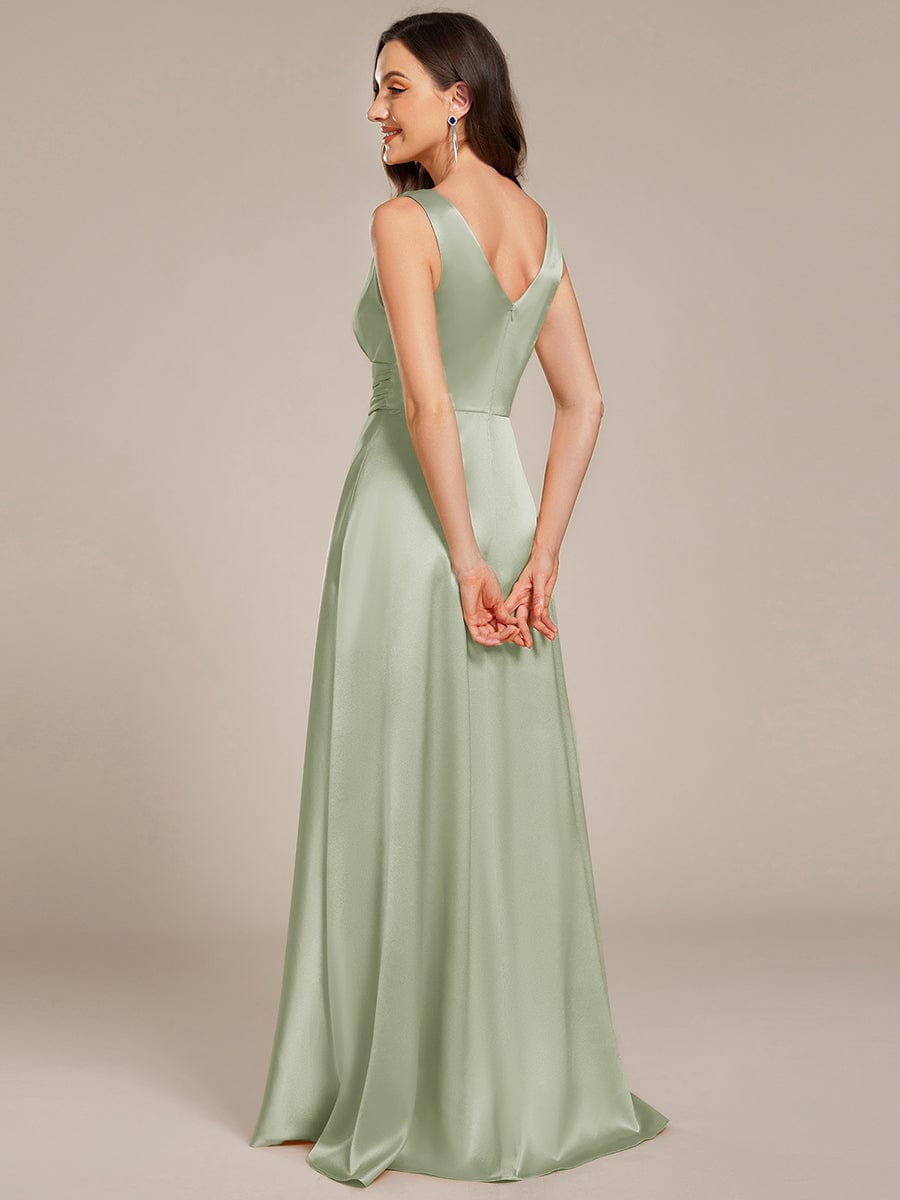 Sage Green Bridesmaid Dresses #style_ES02326MG